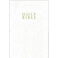 Niv, Gift and Award Bible, Leather-Look, White, Red Letter Edition, Comfort Print