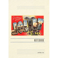 Vintage Lined Notebook Greetings from Joliet, Illinois