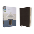 Niv, Thinline Bible, Passaggio Setting, Leathersoft, Black, Red Letter, Comfort Print: Elegantly Uniting Single and Double Columns Into One Passaggio