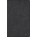 CSB Single-Column Wide-Margin Bible, Holman Handcrafted Collection, Marbled Slate Premium Calfskin