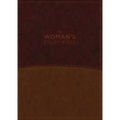 The NKJV, Woman's Study Bible, Fully Revised, Imitation Leather, Brown/Burgundy, Full-Color, Indexed: Receiving God's Truth for Balance, Hope, and Tra