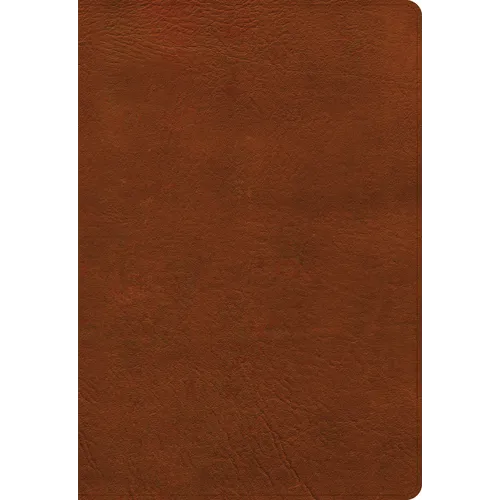 NASB Super Giant Print Reference Bible, Burnt Sienna Leathertouch