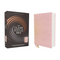 Niv, Clear Focus Bible, Leathersoft, Pink: Read More of the Bible with Better Focus