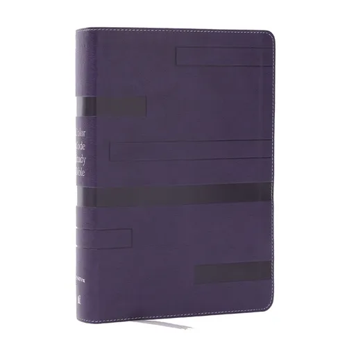 Color Code Study Bible, Revealing God's Truth Color by Color (Niv, Purple Leathersoft, Red Letter, Thumb Indexed, Comfort Print)