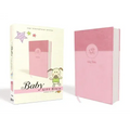 Niv, Baby Gift Bible, Holy Bible, Leathersoft, Pink, Red Letter, Comfort Print: Keepsake Edition