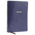 Nkjv, Foundation Study Bible, Large Print, Leathersoft, Blue, Red Letter, Comfort Print: Holy Bible, New King James Version