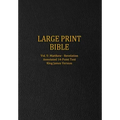 Large Print Bible: Vol. V: Matthew - Revelation - Annotated 14-Point Text - King James Version