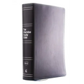 Nkjv, Wiersbe Study Bible, Leathersoft, Black, Comfort Print: Be Transformed by the Power of God's Word
