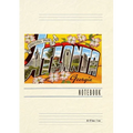 Vintage Lined Notebook Greetings from Atlanta