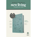 NLT Thinline Reference Bible, Filament Enabled (Leatherlike, Floral Leaf Teal, Red Letter)