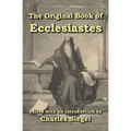 Original Book of Ecclesiastes