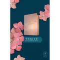 NLT Thrive Devotional Bible for Women (Leatherlike, Rose Metallic )