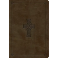 ESV Student Study Bible (Trutone, Olive, Celtic Cross Design)