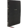 Nkjv, Thinline Bible, Large Print, Leathersoft, Black, Thumb Indexed, Comfort Print: Holy Bible, New King James Version