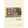 Vintage Lined Notebook Greetings from Key West, Florida