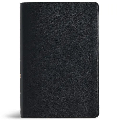 CSB Giant Print Reference Bible, Easy-To-Read Optimal Type, Digital Study Edition, Black Genuine Leather