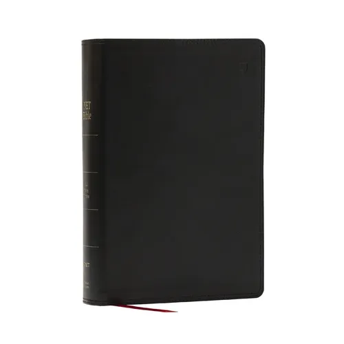 Net Bible, Full Notes Edition (Net, Black Leathersoft, Comfort Print): Holy Bible