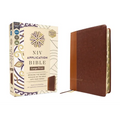 NIV Application Bible, Large Print, Leathersoft, Brown, Red Letter, Thumb Indexed, Comfort Print: Bringing the Ancient Message of the Bible Into Your