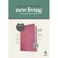 NLT Large Print Thinline Reference Bible, Filament Enabled (Leatherlike, Peony Pink, Indexed, Red Letter)
