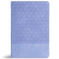 CSB Giant Print Reference Bible, Easy-To-Read Optimal Type, Digital Study Edition, Lavender Leathertouch, Indexed