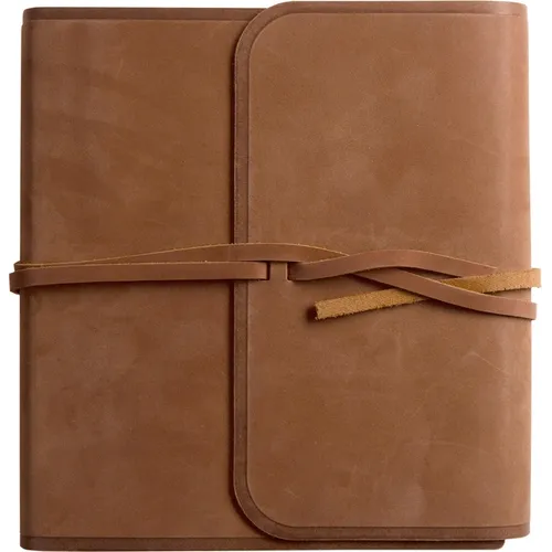 ESV Journaling Study Bible (Natural Leather, Brown, Flap with Strap)