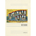 Vintage Lined Notebook Greetings from Savannah Beach
