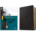 NLT Courage for Life Study Bible for Men, Filament Enabled (Leatherlike, Onyx Lion, Indexed)