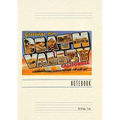 Vintage Lined Notebook Greetings from Death Valley, California