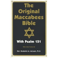Original Maccabees Bible-OE: With Psalm 151