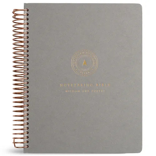 CSB Spiral-Bound Notetaking Bible, Optimal Type, Wisdom and Poetry