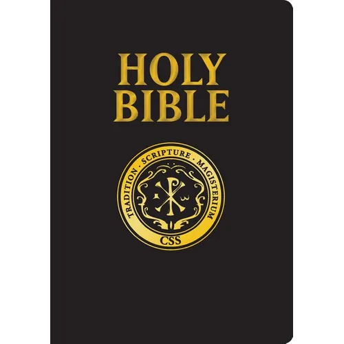 Official Catholic Scripture Study Bible-RSV-Catholic Large Print: Official Study Bible of the CSSI