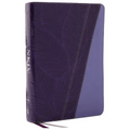 NKJV Study Bible, Leathersoft, Purple, Full-Color, Thumb Indexed, Comfort Print: The Complete Resource for Studying God's Word