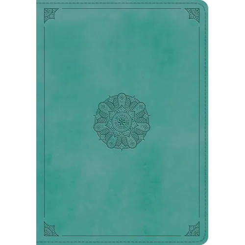 ESV Study Bible (Trutone, Turquoise, Emblem Design)