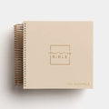 Niv, Spiral-Bound Illustrating Bible: The Gospels, Softcover Spiral, Tan: Draw, Write, and Reflect Your Way Through Scripture