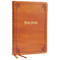 KJV Holy Bible: Large Print Thinline, Tan Leathersoft, Red Letter, Comfort Print: King James Version