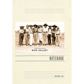 Vintage Lined Notebook Greetings from Sun Valley, Cowgirls