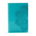 KJV Large Print Personal Size Reference Bible, Teal Leathertouch