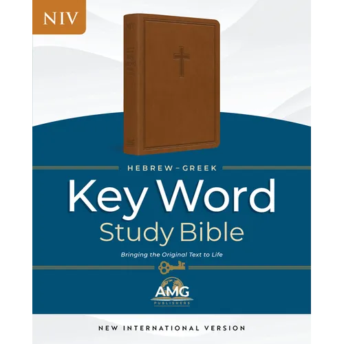 The Hebrew-Greek Key Word Study Bible: Niv-2011 Edition, Endurabound Brown Indexed