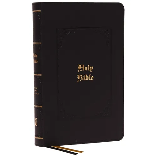 Kjv, Personal Size Large Print Reference Bible, Vintage Series, Black Leathersoft, Red Letter, Comfort Print: Holy Bible, King James Version