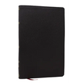 Nkjv, Personal Size New Testament, Black Genuine Leather, Red Letter, Comfort Print