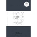 Nrsvue Holy Bible, Navy Flexiback, Debossed Detail, Silver Ribbon Marker, British Text, Nrsvue New Revised Standard Version Updated Edition, Flexiback
