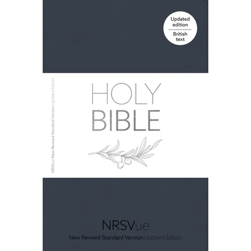 Nrsvue Holy Bible, Navy Flexiback, Debossed Detail, Silver Ribbon Marker, British Text, Nrsvue New Revised Standard Version Updated Edition, Flexiback