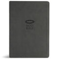 KJV Super Giant Print Reference Bible, Value Edition, Charcoal Leathertouch