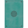 ESV Study Bible, Personal Size (Trutone, Turquoise, Emblem Design)