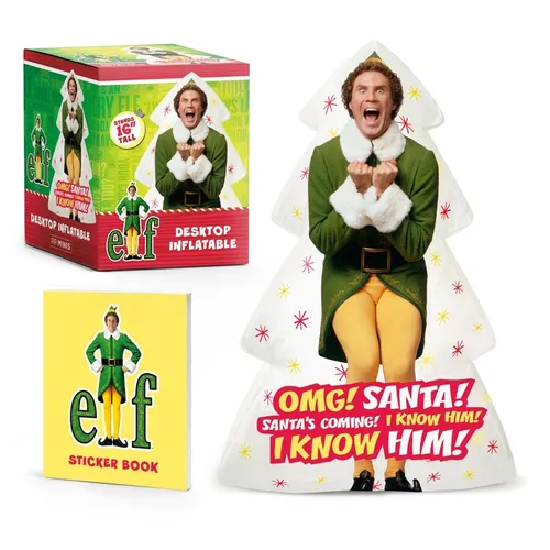 Elf: Desktop Inflatable Buddy the Elf: Stands 16 Tall