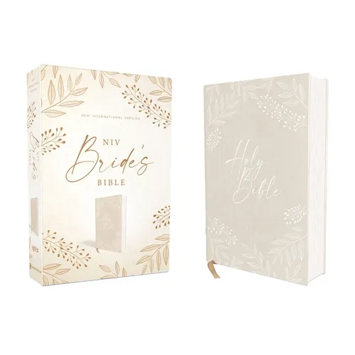 Niv, Bride's Bible, Cloth Over Board, Cream, Red Letter, Comfort Print