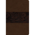 KJV Study Bible, Personal Size Edition, Mahogany Leathertouch