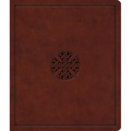 ESV Journaling Bible (Trutone, Brown, Mosaic Cross Design)