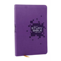 NKJV Study Bible for Kids, Purple Leathersoft: The Premier Study Bible for Children (Ages 7-12)